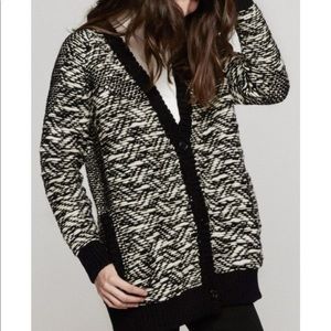 IRO Clarissa Thick Wool Cardigan.